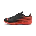 PUMA ATTACANTO II IT JR Fußballschuh, schwarz-Leuchtend rot, 3 UK