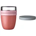 Mepal Lunchpot, Rosa, Rot, Kunststoff, Rund, 10.7x15.1x10.7 cm, Küchenzubehör, Vorratsbehälter, Brotdosen