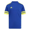 adidas Unisex Kinder Squadra25 Jersey Short Sleeve Kids Shirt, Team royal Blue/Team Yellow, 15-16 Years