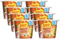 5 Minuten Terrine Spaghetti 8×64g cremige Schinkensauce mit Speck, Instantnudeln