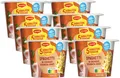MAGGI 5 Minuten Terrine Spaghetti in cremiger Schinkensauce, (8 x 64g) 8er Pack