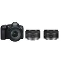 Canon EOS R6 Mark II + RF 24-105mm F4 L IS USM + RF 16mm f/2,8 STM + RF 50mm f/1,8 STM