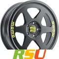 4x Momo Heritage 6 black matt 8x18" ET45 LK5 112 ML 72.3 Alufelgen 18 Zoll