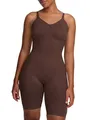 CFab Shapewear Damen Bauchweg Body mit Shorts, Bodysuit mit starker Kompression für Taille und Oberschenkel, nahtlos, verstellbare Träger, glatte Silhouette