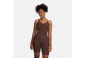 cfab (creamy fabrics) Shaping-Body Bodysuit Sculpting Shapewear mit Shorts-Braun-L (1-tlg)
