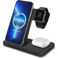 Ladestation für iPhone, Apple Watch und AirPods - Kabelloses Ladegerät für Apple