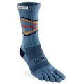 Injinji Trail Midweight Crew Coolmax Blau L