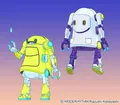 Hasegawa  64797 1/35 MechatroWeGo Nr. 19, Ghost See trough & Ponch, 2 Bausätze