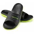 Aqua Speed ASPEN Badelatschen + kl. Fasertuch Duschsandalen Badeschlappen Badepantolette 40 EU