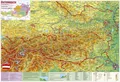 Österreich National- u. Naturparks mit UNESCO Welterbestätten.: Wandkarte / Poster
