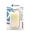 Miradent Zahnseidesticks - Tandenstockers White 30 Stück mit Zahnstocher