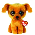 TY Toys Beanie Boo Lightbrown Dog Zuzu - 15 CM, Brown (2009294) tan dog zuzu