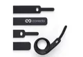 conecto Kabelbinder conecto Klett Kabelbinder 10cm Klettband mit Loop - Kabelmanagement