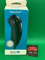100% Original Nintendo Nunchuk Schwarz Wii /Wii U Controller/Nunchucks mit OVP