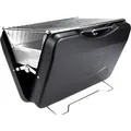 Taino Mox Koffer-Grill Holzkohlegrill BBQ Campinggrill Koffer Kompakt Schwarz