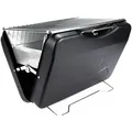 Taino Koffergrill, Schwarz, Metall, 45.5x31.5x30 cm, Grills & Outdoor-Küchen, Holzkohlegrills