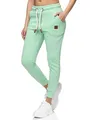 REPUBLIX Damen Jogginghose Jogger Sporthose Jogging Sweat Pants RD-027 Mint L