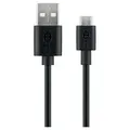 Goobay | Stecker | 4-poliger USB Typ-A | Stecker | 5-poliger Micro-USB Typ-B | 1 m - Schwarz