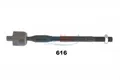 JAPKO 103616 Axialgelenk, Spurstange vorne für DAIHATSU  passend für SUBARU