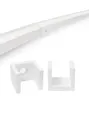 Wetterfeste Montage, kompatibel mit Philips Hue Outdoor Lightstrip-Halterungen – 3D-Druck, ASA-Kunststoff, einfache Installation, langlebig, 10er-Set