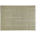 Handweb-Teppich  Boutique , beige , Wolle,Baumwolle , Maße (cm): B: 120