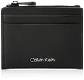 Calvin Klein Herren Must 10CC CARDHOLDER W/Zip K50K511282 Geldbörsen, Schwarz (Ck Black Pique)