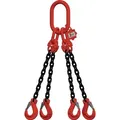Anschlagkette 4-strängig,Güte 8 L1000xS6mm Trgf.2360/1700kg MCBULL