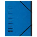 PAGNA 40059-02 Ordnungsmappe Ordnungsmappen 12 Fächer blau