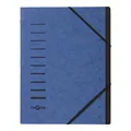 Pagna Ordnungsmappe 12-teilig aus Pressspan, 4005902, 1 Stück,blau blau 12-teili