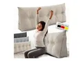 ELONEO Rückenkissen Bett- und Rückenstützkissen >Sand< 140cm
