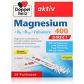 Doppelherz Aktiv Magnesium 400 Beutel trägt zur normalen Funktion des Nervensystems bei 20 St.