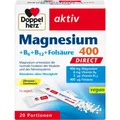 DOPPELHERZ Magnesium+B Vitamine DIRECT Pellets 20 St PZN 01026875