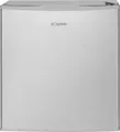 Bomann KB 7346 Mini-Kühlschrank, 42L, 2 Gitterablagen, Edelstahl-Optik