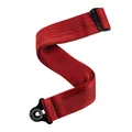 Gitarrengurt D'Addario Auto Lock Strap Blood Red Gurt Gitarre NEU