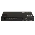 FeinTech SW212 HDMI 2.1 Switch 2 In 1 Out mit HDMI Audio Extractor 4K 120Hz und automatischer Umschaltung, 8K 60Hz, VRR, ALLM, Audio Splitter auf Optical SPDIF Toslink und 3,5 Klinke
