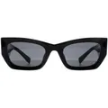Miu Miu Rectangle Womens Schwarz Dunkelgrau MU09WS