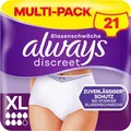 Always Discreet Inkontinenz XL 21 Höschen Plus Für Frauen (3X7 Stück), NEU OVP