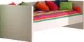 Vipack Einzelbett (Made in Europe), mit gradliniger Optik und Liegefläche 90x200 cm, Weiß lackiert