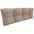 POKAR Palettenkissen mit schöner Steppung Auflage Palettensofa, Größe:Rückenkissen 120 x 40, Farbe:Beige - Beige