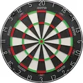 KOTO - King Pro 360 Profi Dartscheibe, Zahlenring, Offizielle Turniermaße mit Hochwertiges Sisal und Ultradünner Draht