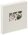 Walther Design Fotoalbum Hochzeitsalbum und Gästebuch Sweet Heart, buchgebunden, hochwertiger Einband, Blindprägung, Ausstanzung
