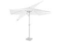 VONROC Sonnenschirm rechteckig, LxB: 300x200 cm, Set, Je nach Variante mit oder ohne Sockel, Rechteckiger Sonnenschirm für Terasse, Garten, Balkon & Gastro