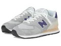 New Balance 574 V2 Unisex Sneaker, Grau/Regenwolke, 42 EU