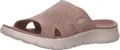 Skechers Pantoletten,Abs.b.35mm, o.Fußbett in rose/pink, Gr. 42
