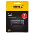 Intenso USB 2.0 Stick 8GB Alu 3521461 ant USB-Sticks USB