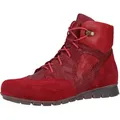 Think! Stiefelette Stiefelette Veloursleder - Rot - 38,5