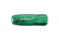 Intenso  8GB Rainbow USB 2.0 Flash Drive Transparent Green, 3502460
