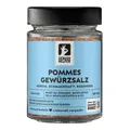 Pommes Gewürzsalz, Salzen DaLuxe, im Glas Bremer Gewürzhandel, 130g