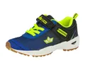 Lico Uni Kinder BARNEY VS Hallenschuhe, Blau/ Schwarz/ Lemon, 37 EU