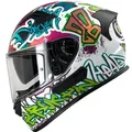 Broken Head Integralhelm Mit Sonnenblende InYourFace Weiss Matt